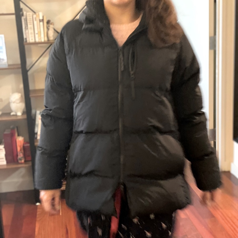 Warm puffy coat